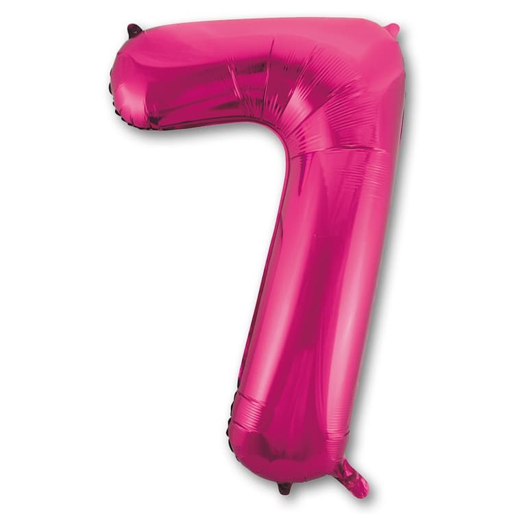 ЦИФРА 7 40" Fuchsia 102см