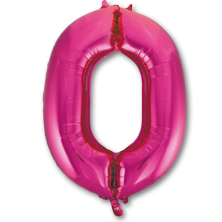 ЦИФРА 0 40" Fuchsia 102см