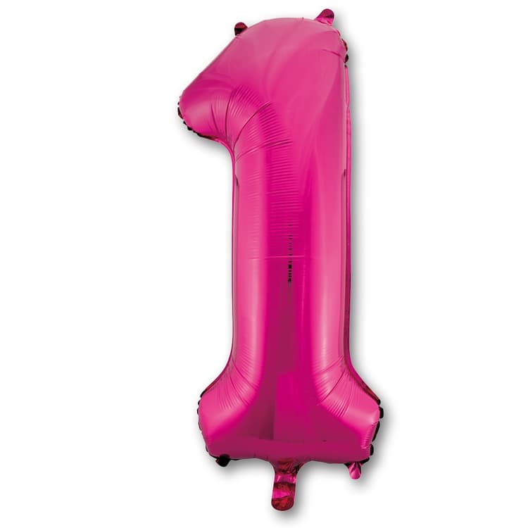 ЦИФРА 1 40" Fuchsia 102см