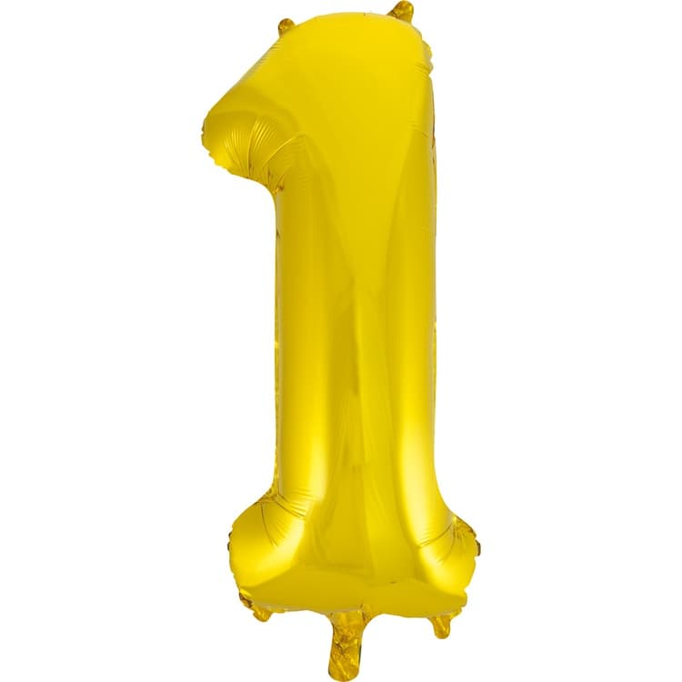 ЦИФРА 1 40" Gold 102см