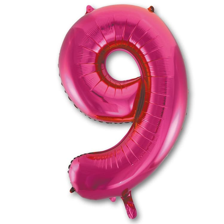 ЦИФРА 9 40" Fuchsia 102см