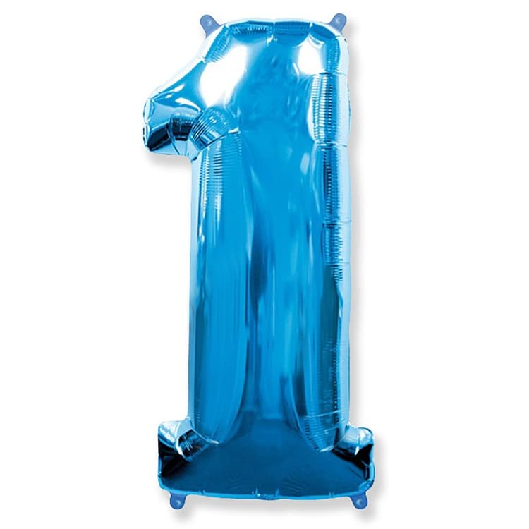 ЦИФРА 1 40" Blue 102см