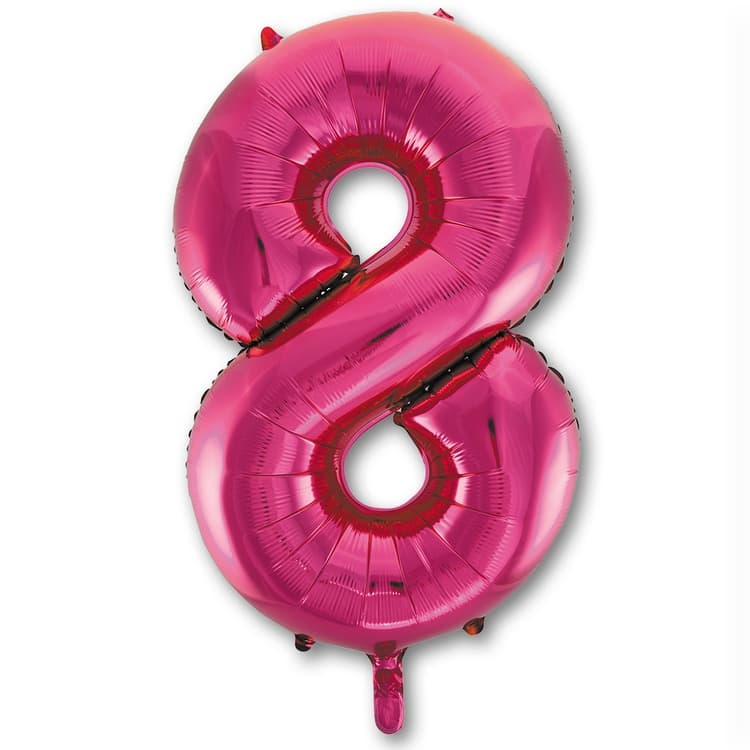 ЦИФРА 8 40" Fuchsia 102см